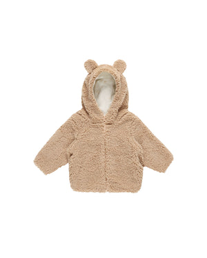 Quincy Mae - Beige Bear Jacket