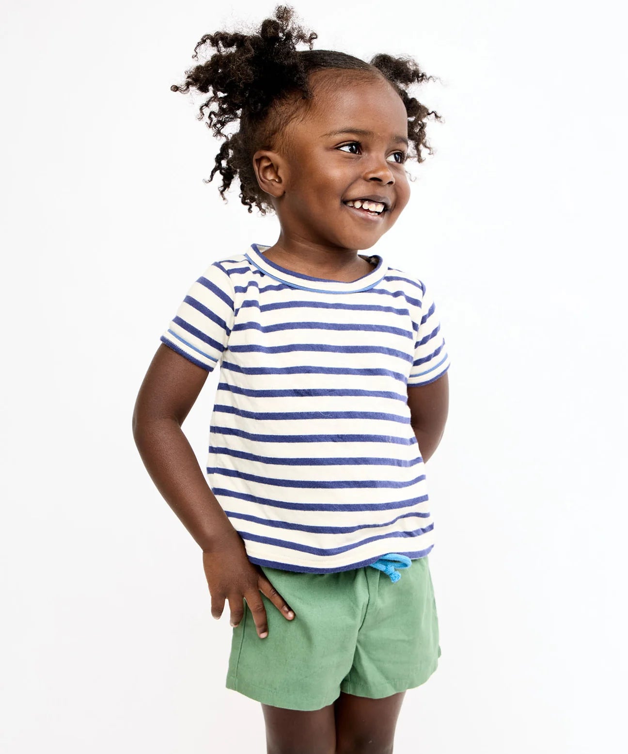 Navy Stripe Willie T-Shirt
