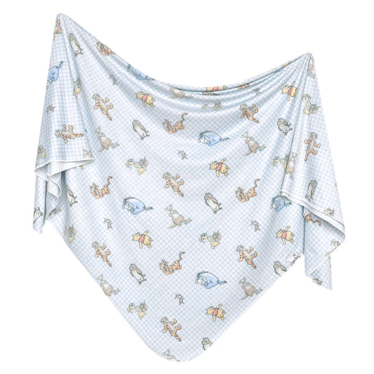 Copper Pearl - Winnie the Pooh & Friends Knit Swaddle Blanket