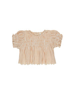 Rylee & Cru - Grapefruit Stripe Collete Top