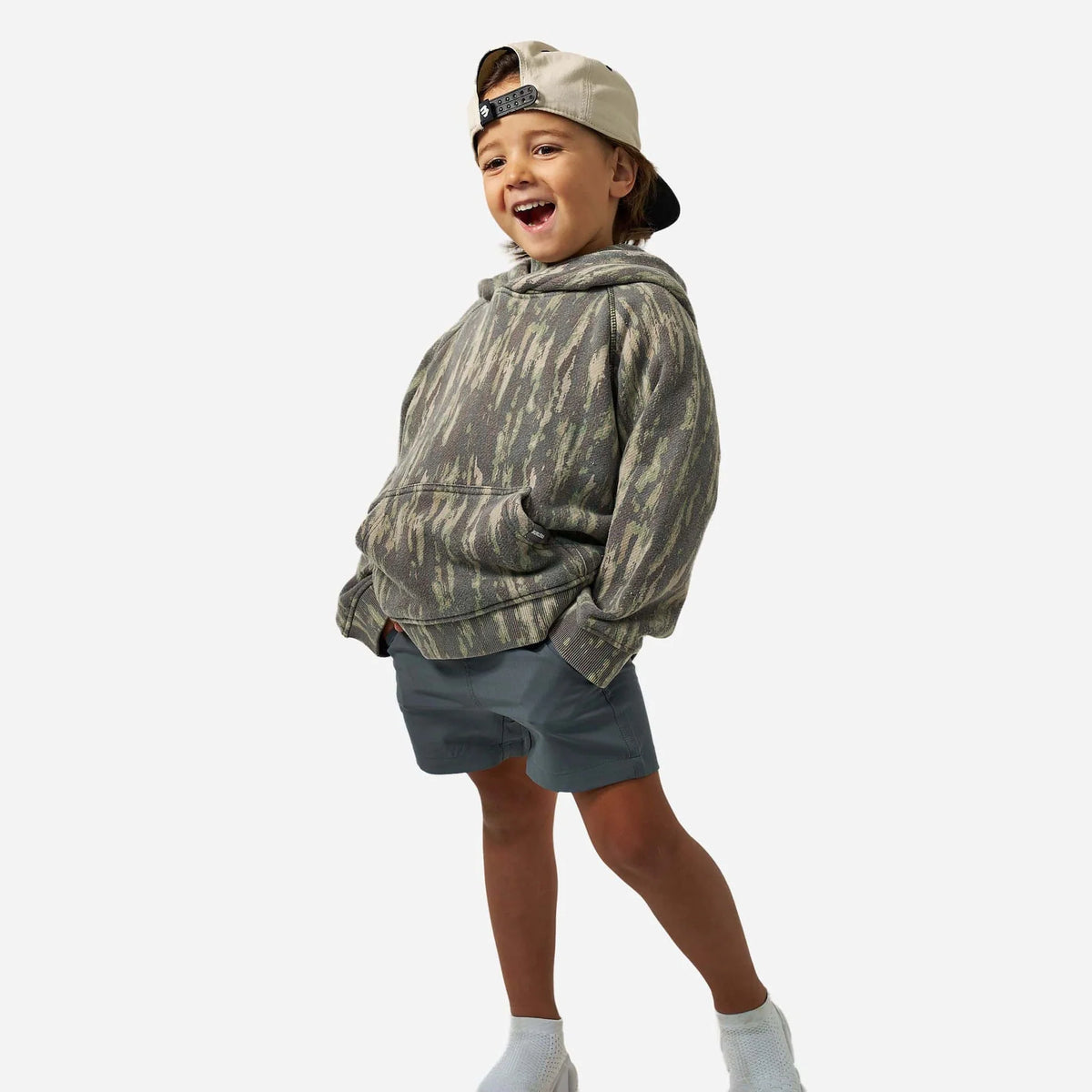 Youth Midland Camo Vintage Washed Hoodie