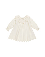 Quincy Mae - Ivory Long Sleeve Isla Dress