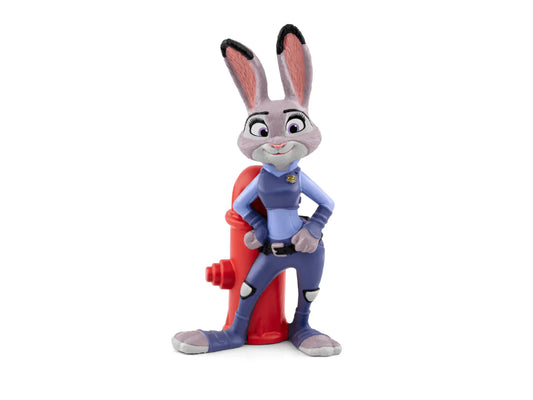 Disney Zootopia Tonie figure from Tonies, featuring Judy Hopps and Nick Wilde, designed for use with Tonie audio players.