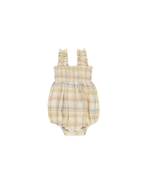 Rylee & Cru - Pastel Plaid Julia Romper