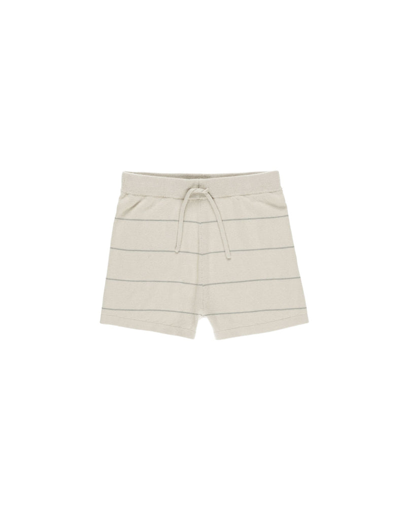 Rylee & Cru - Eucalyptus Stripe Chandler Knit Short