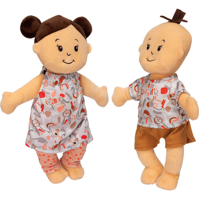 Manhattan Toy - Wee Baby Stella Twins Peach