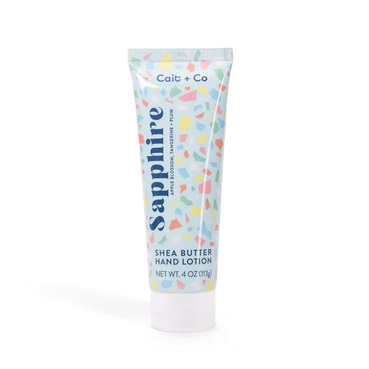Cait + Co - Shea Butter Hand Lotion - 4oz Sapphire | Gem Collection