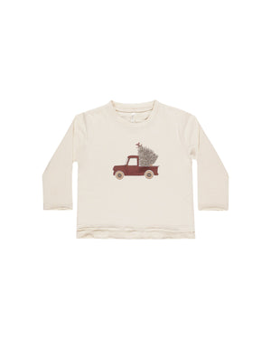 Rylee & Cru - Truck Raw Edge LS Tee