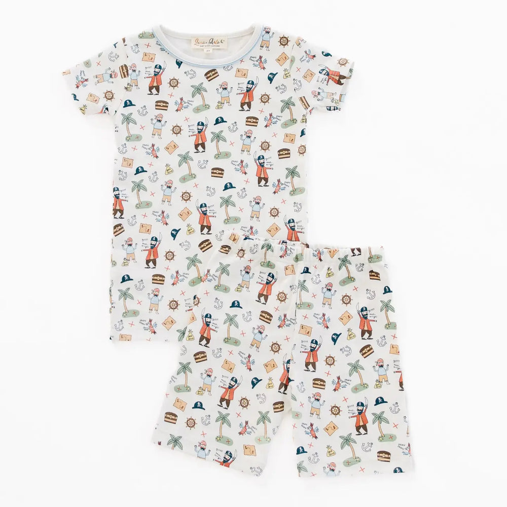 Luna & Arlo - YO, HO, HO! Sky Short Pajamas