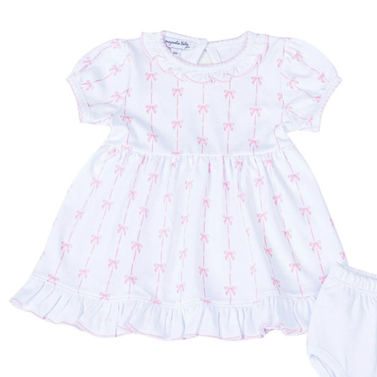 Magnolia Baby - Amelia's Classics Pink S/S Toddler Dress