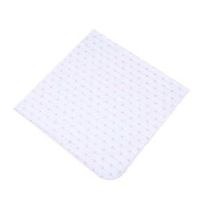 Magnolia Baby - Amelia's Classics Pink Swaddle Blanket