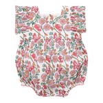Pink Chicken - Butterfly Vines Baby Girls Elsie Bubble
