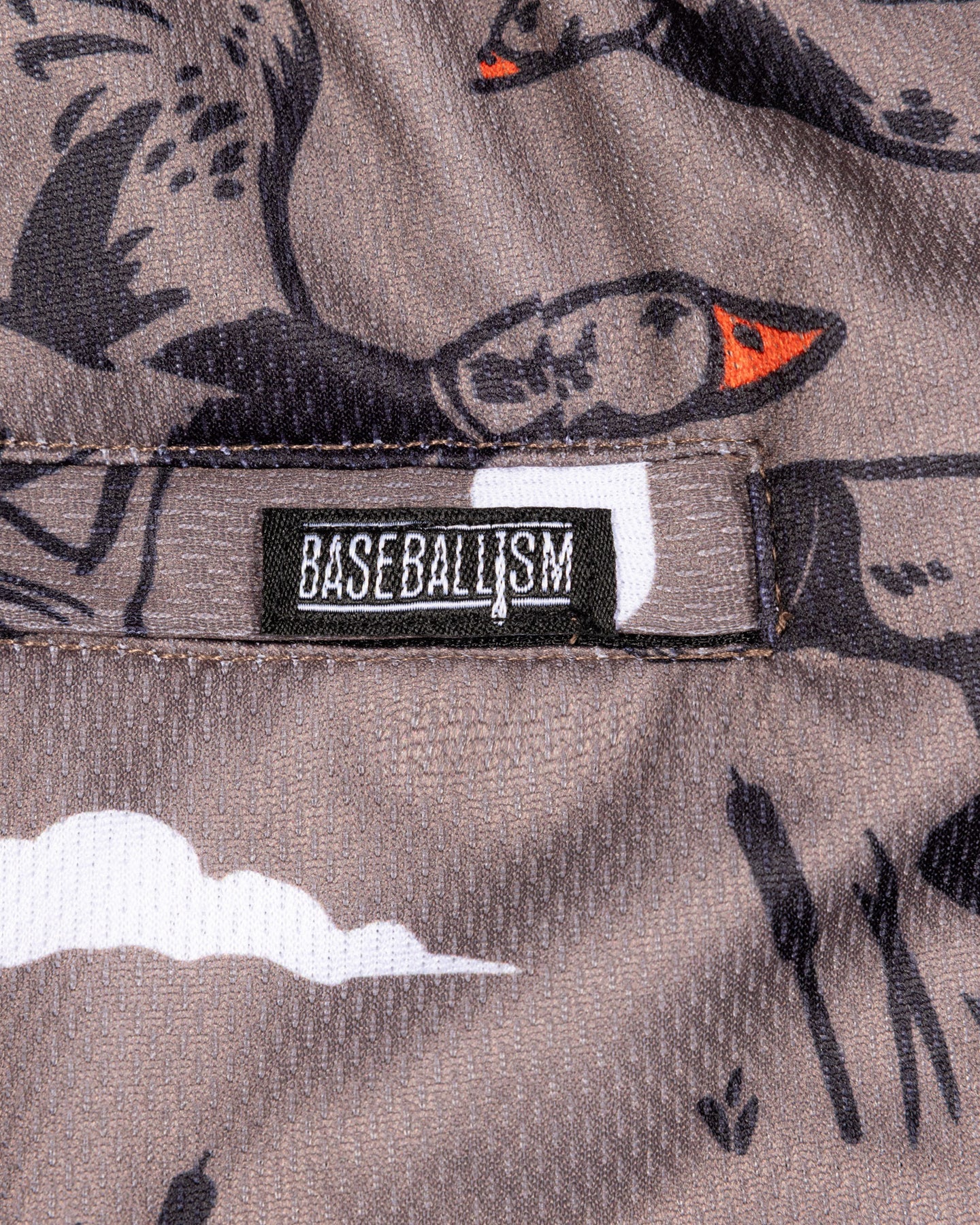 Youth Hardball Hunter Diamond Air Mesh Shorts in Buck Skin by Baseballism, featuring durable mesh fabric and athletic fit.