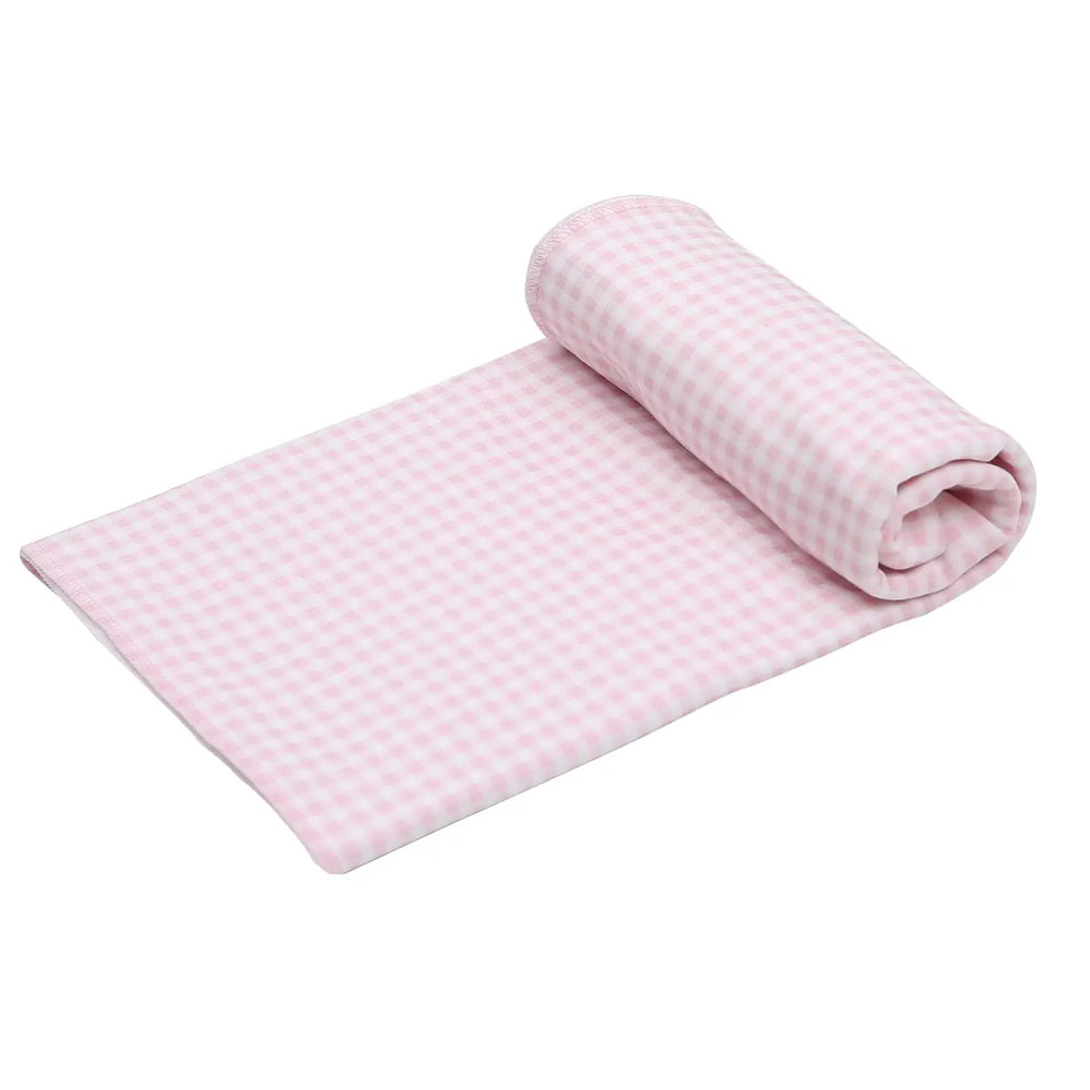 Magnolia Baby - Peek-A-Boo Wishes Pink Swaddle Blanket