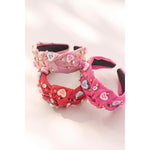 Valentine's Conversation Hearts Bling Headband