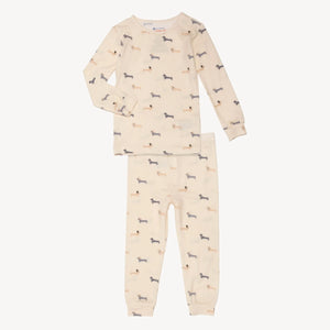 Magnetic Me - Beenie Von Weinie Modal Magnetic Long Sleeve Pajamas