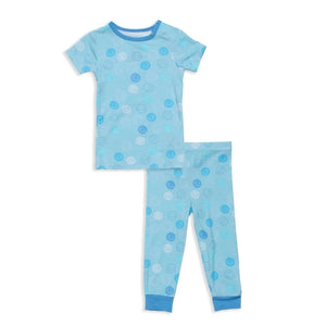 Magnetic Me - Blue Smile No Drama SS Pajama Set