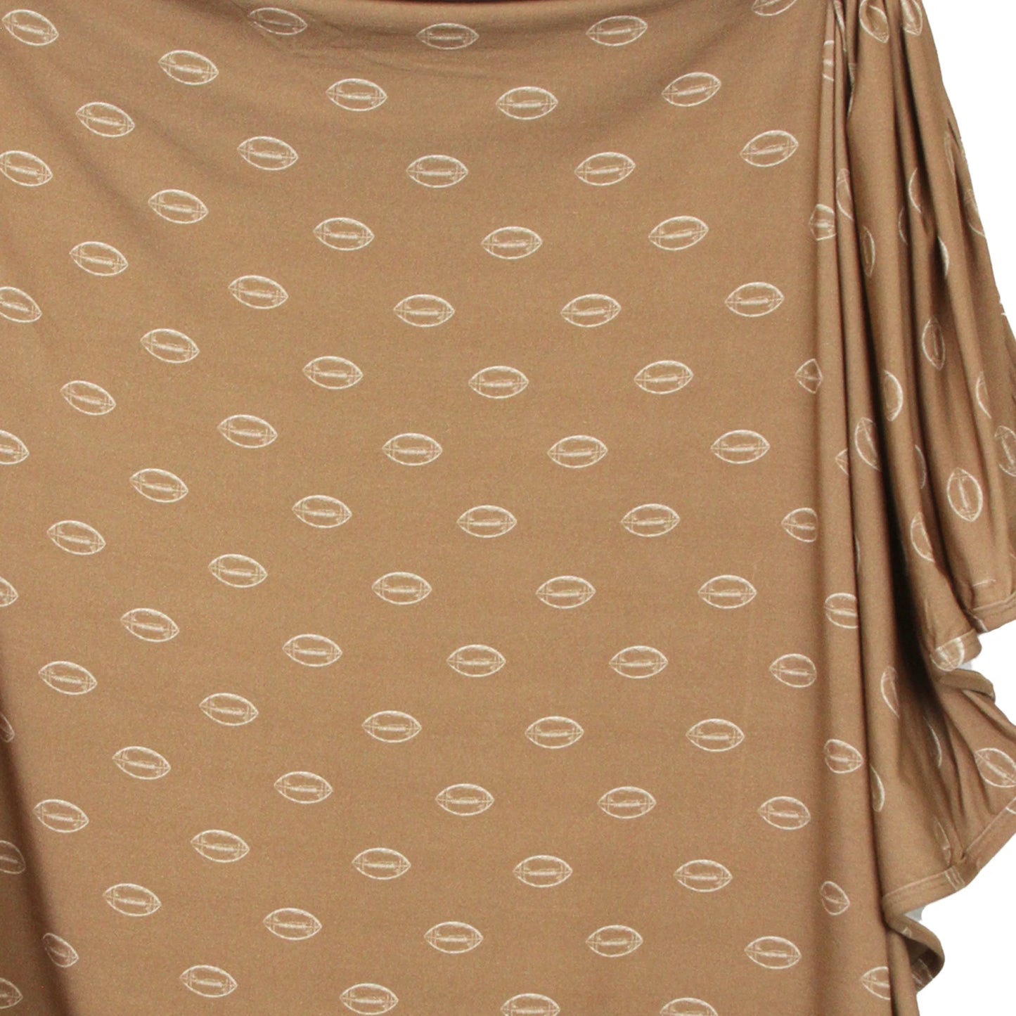 Lou Lou & Co Brady Swaddle Blanket with soft fabric and neutral design, perfect for wrapping and comforting a baby.