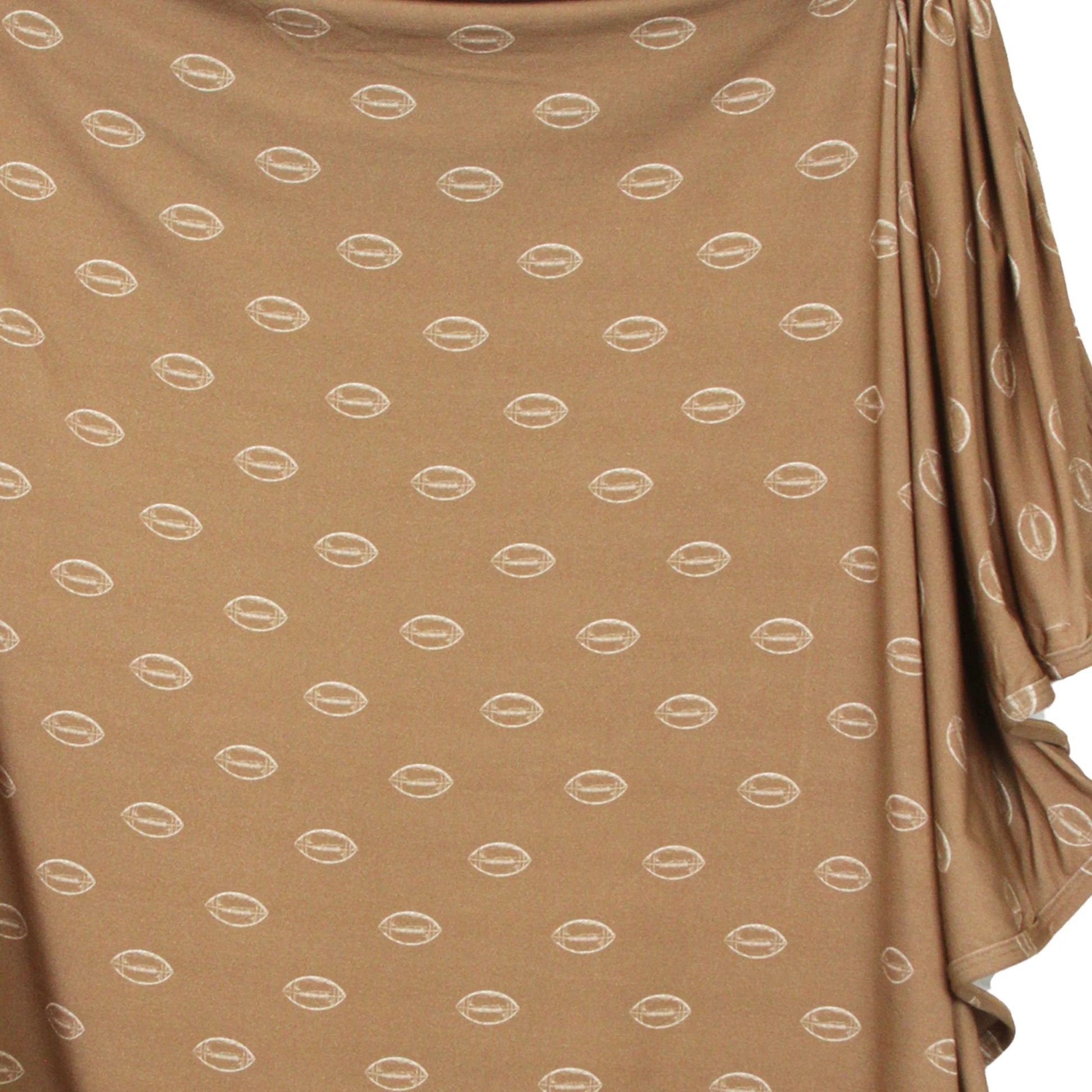 Lou Lou & Co Brady Swaddle Blanket with soft fabric and neutral design, perfect for wrapping and comforting a baby.