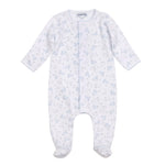 Magnolia Baby - Bunny Hop Light Blue Footie