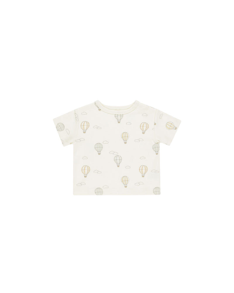 Quincy Mae - Hot Air Balloons Boxy Tee