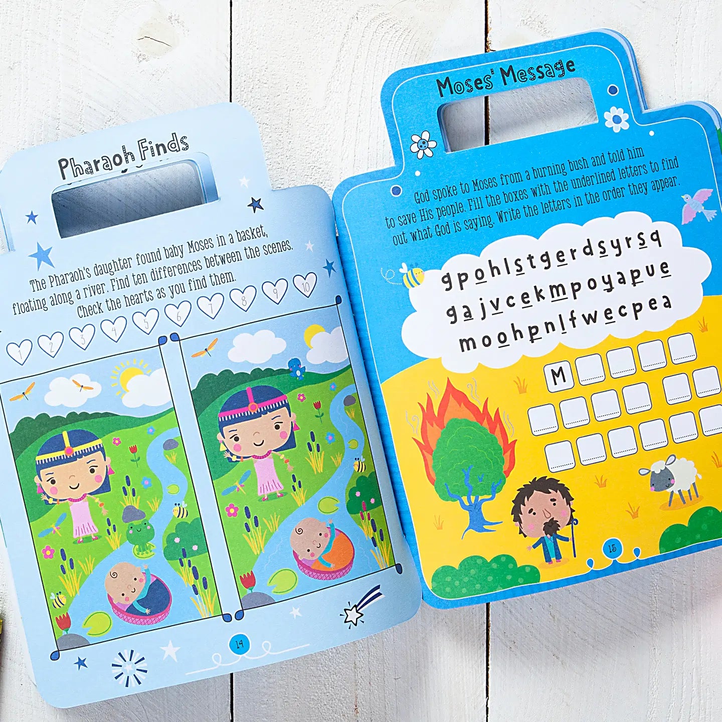 My Bible Backpack Activity Book by BroadStreet Publishing features colorful illustrations and interactive religious activities for children.