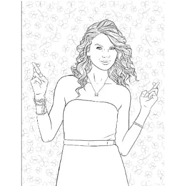 Super FAN-tastic TS Coloring & Activity Book
