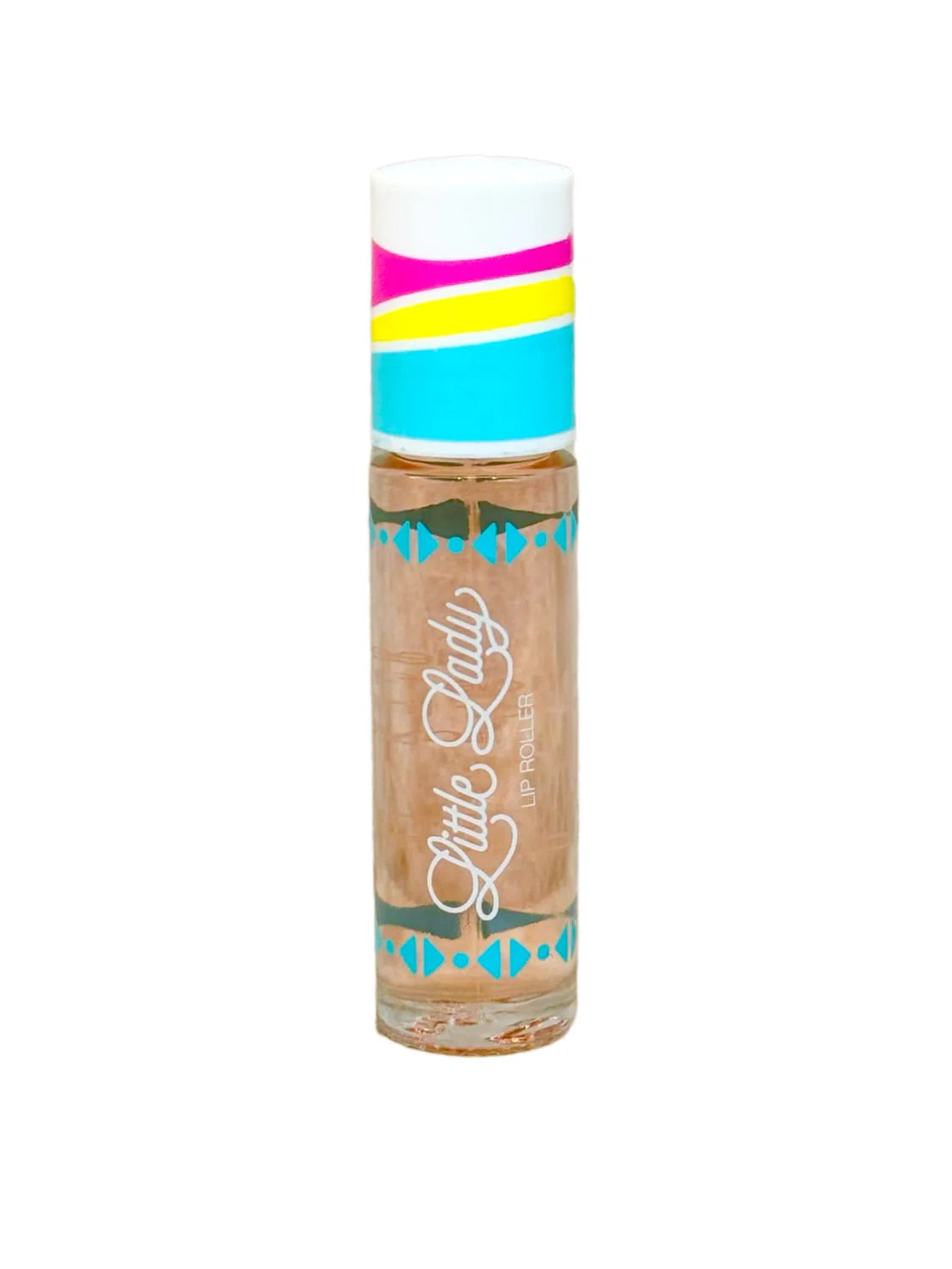 Little Lady Lip Rollers in Bubblegum Baby color, soft and colorful lip grooming tools with textured roller for smooth lips.