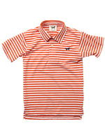 Wes & Willy - Jack Thomas Performance Stripe Shirt-Orange