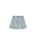 Rylee & Cru - Light Washed Denim Denver Mini Skirt