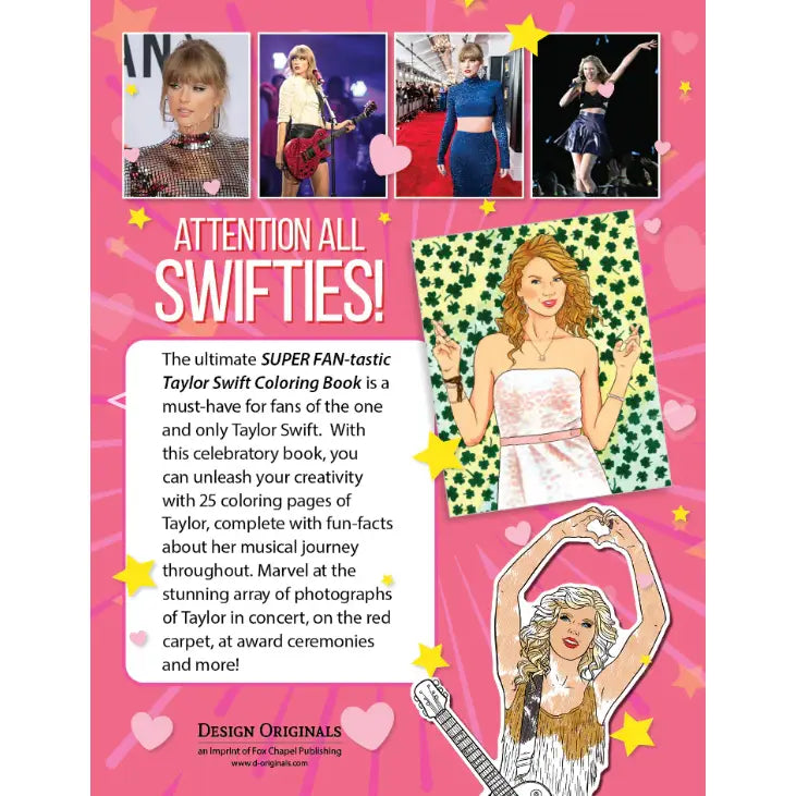 Super FAN-tastic TS Coloring & Activity Book