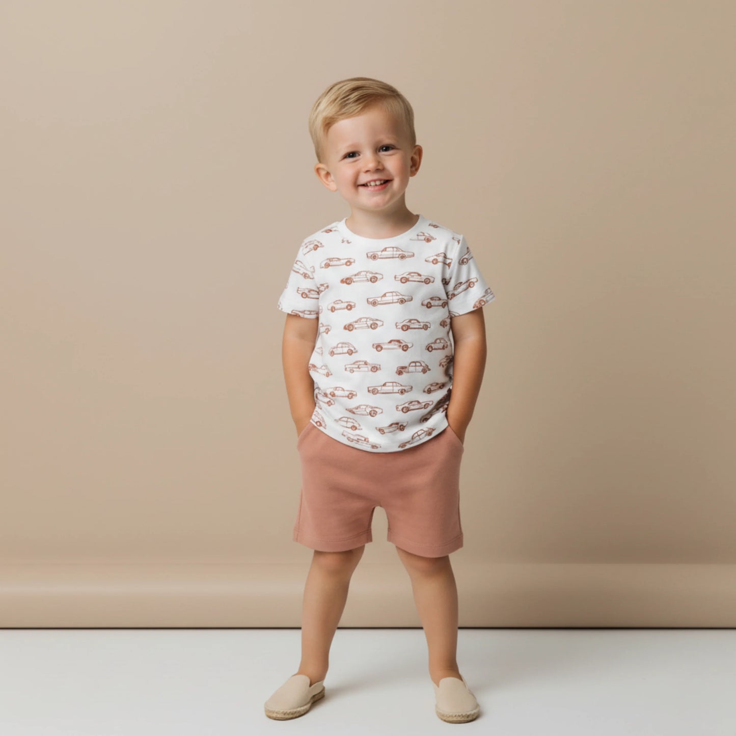 Cars Organic Tee & Shorts Set