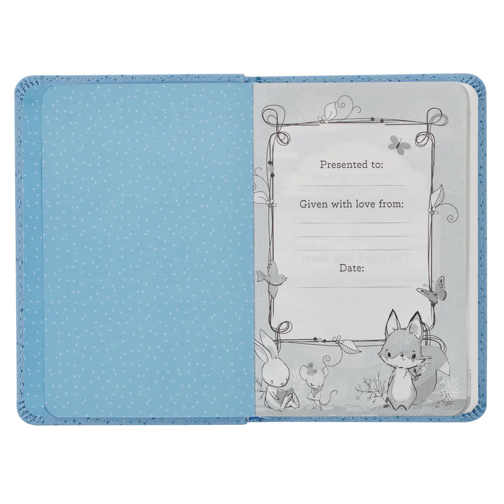 
            
                Load image into Gallery viewer, Blue Bible Nlt Infant New Testament Faux Leather
            
        