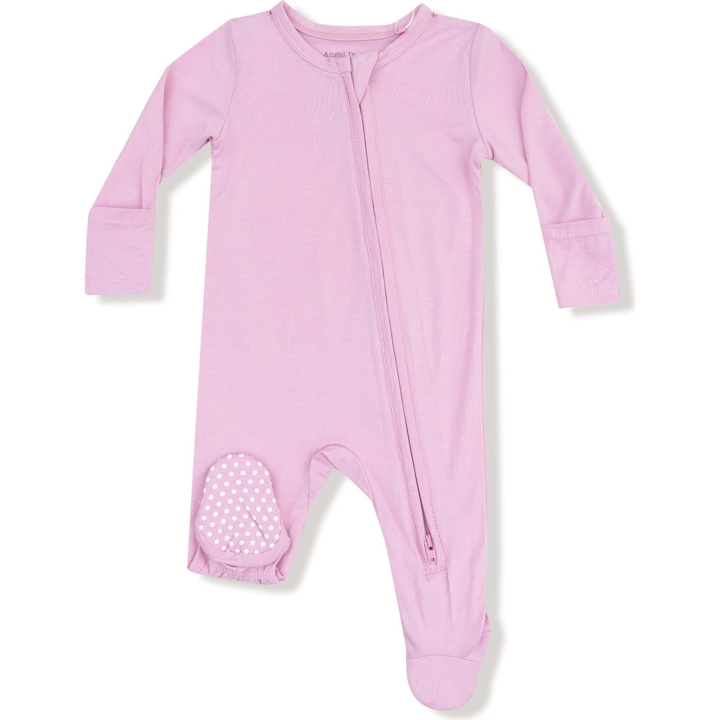 Romance Rose 2 Way Zipper Footie