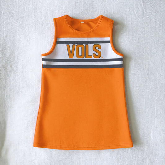 Scarlet & Gold - Orange VOLS Cheer Dress