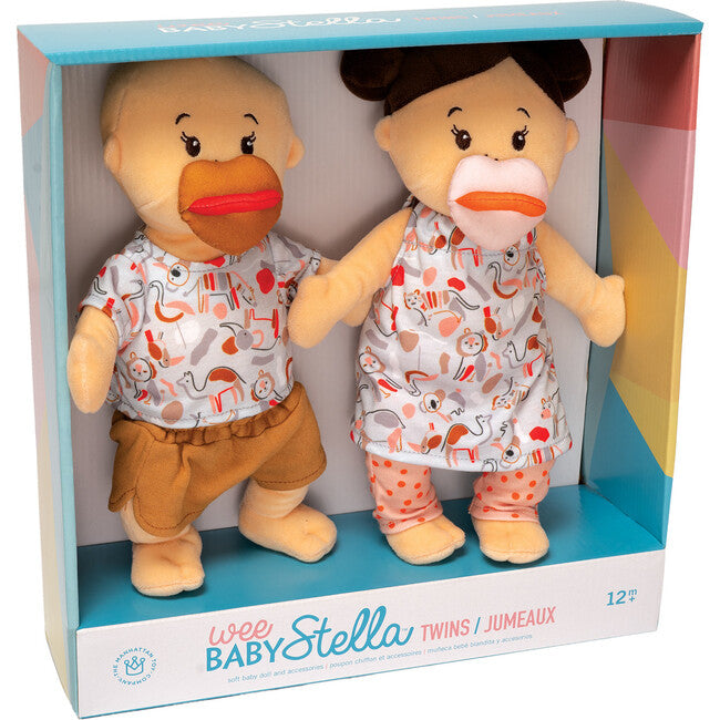 Manhattan Toy - Wee Baby Stella Twins Peach