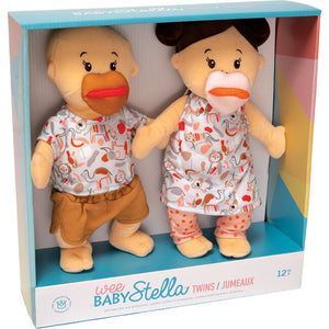 Manhattan Toy - Wee Baby Stella Twins Peach