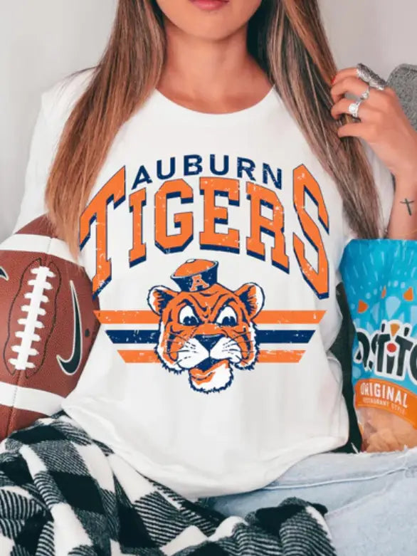Game Day - Retro Auburn Tigers Shirt