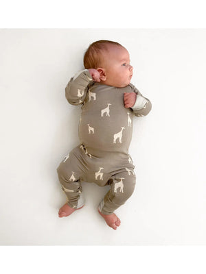 gunamuna - Giraffe Maple Convertible Pajama