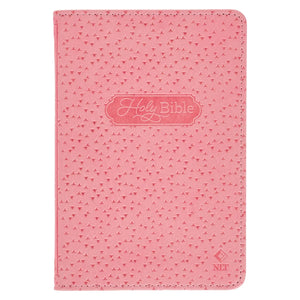 Pink Bible Nlt Infant New Testament Faux Leather