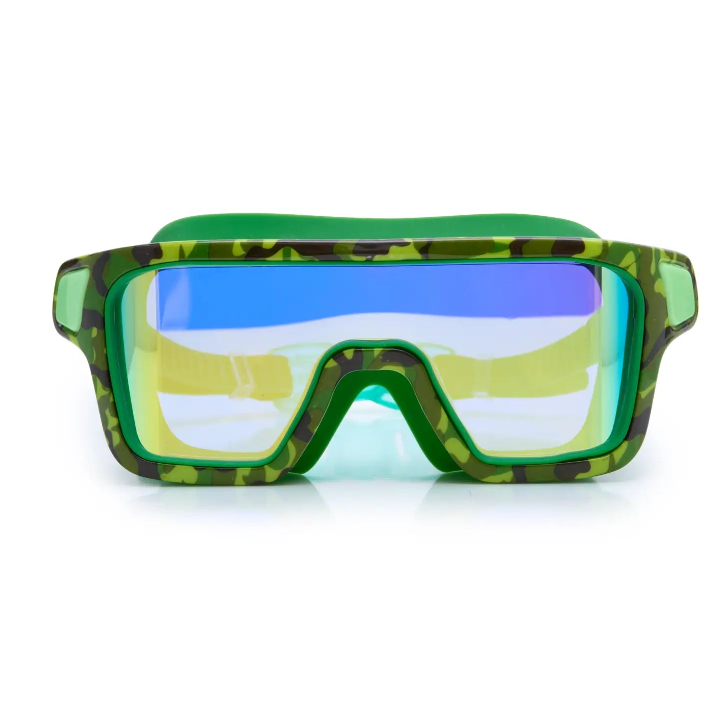 Kids' swim goggles by Bling2o featuring colorful, adjustable straps and clear lenses for comfortable, fun swimming.