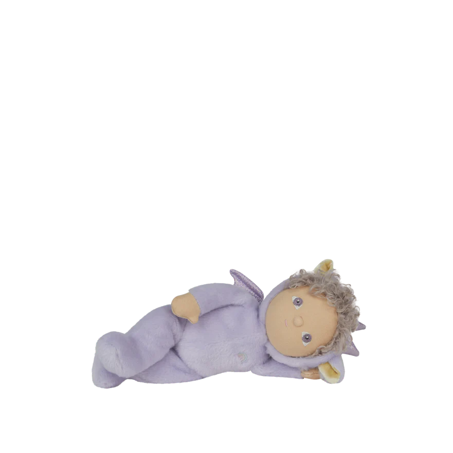 Dinky Dinkum Doll - Duffy Dragon - Lavender