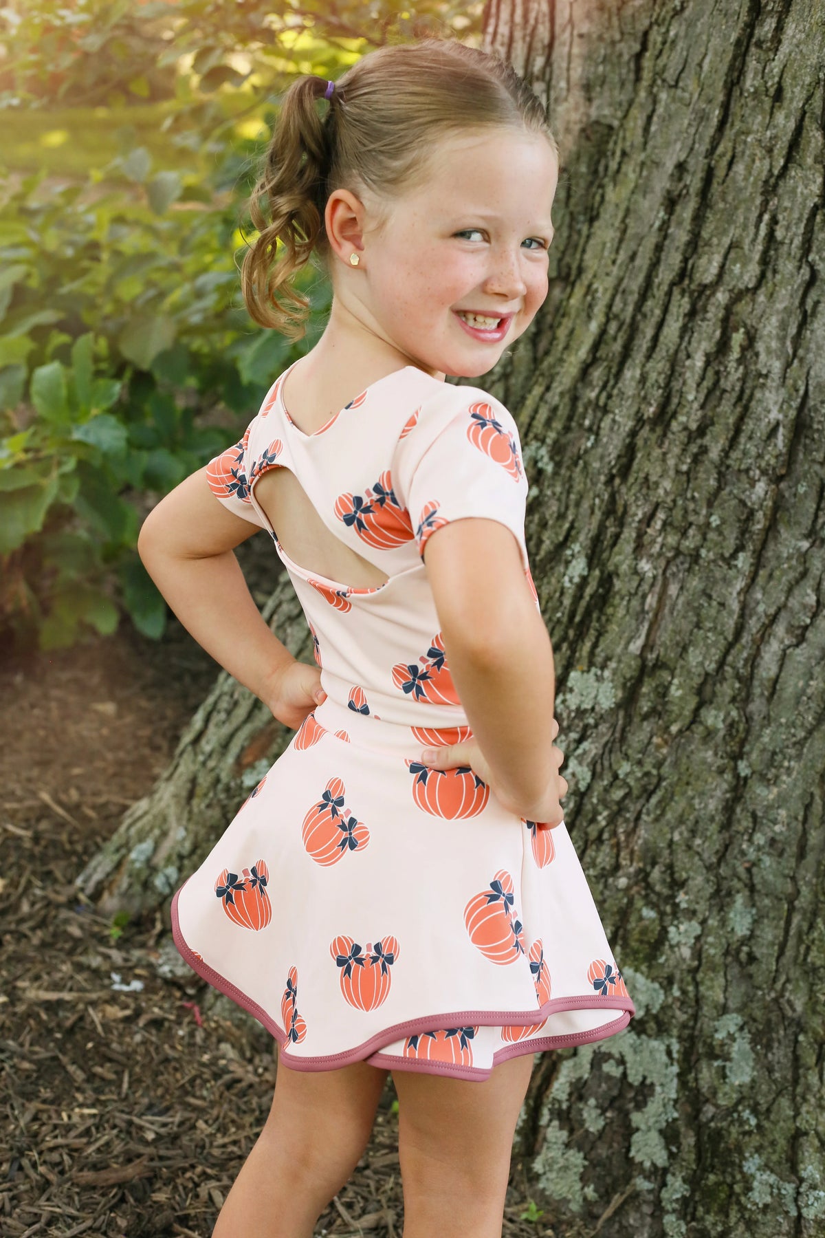 Pumpkin Skort Set