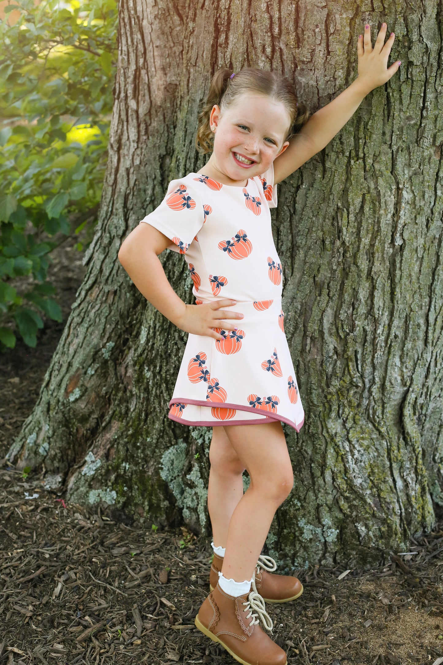 Pumpkin Skort Set