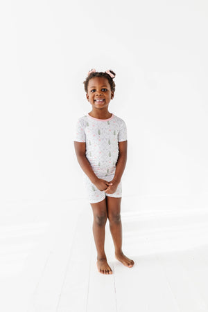 Kiki + Lulu - Pink Dressed To the Tee SS Pajama Set