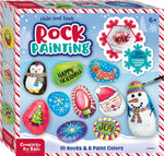 Holiday Hide & Seek Rock Painting Craft Kit For Kids