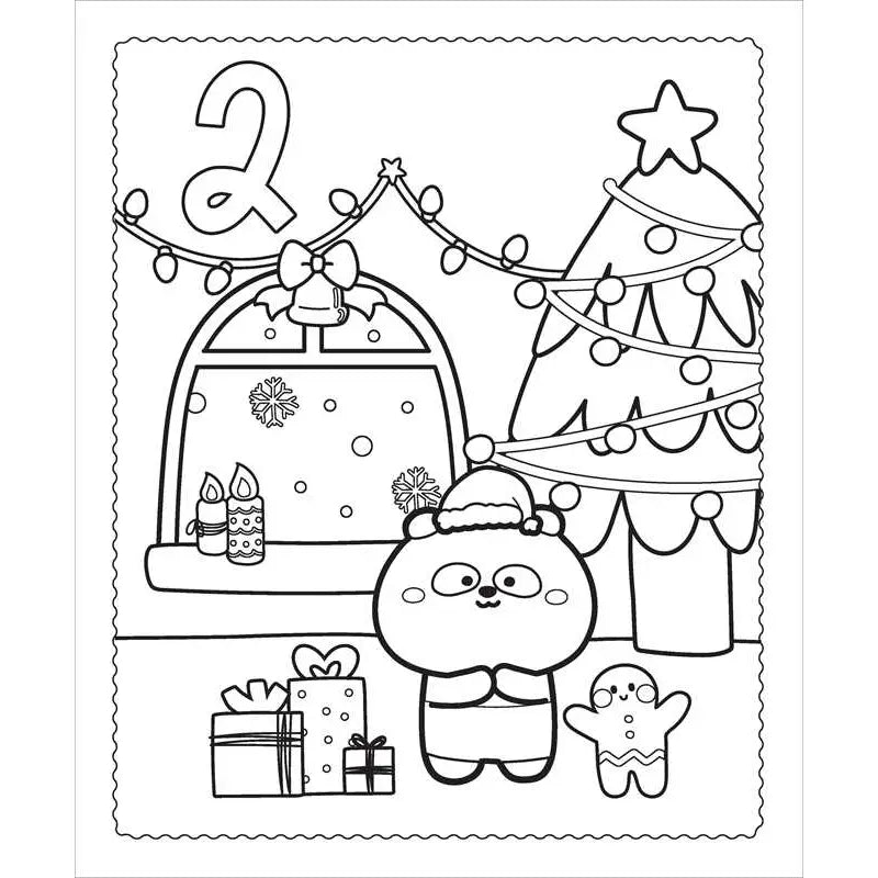 Markerific: Christmas Advent Coloring