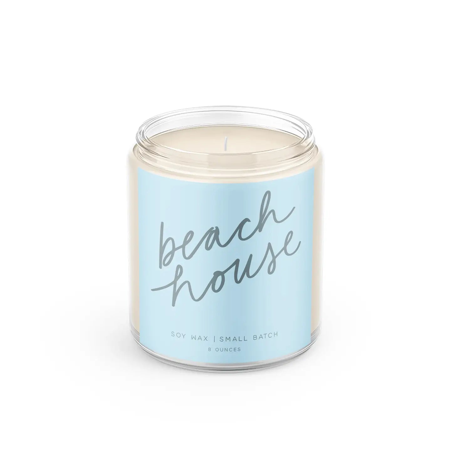 Poured Goods - Beach House: 8 oz Soy Wax
