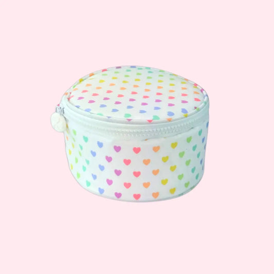 Mint - 6" Sweetheart Glossy Button Bag