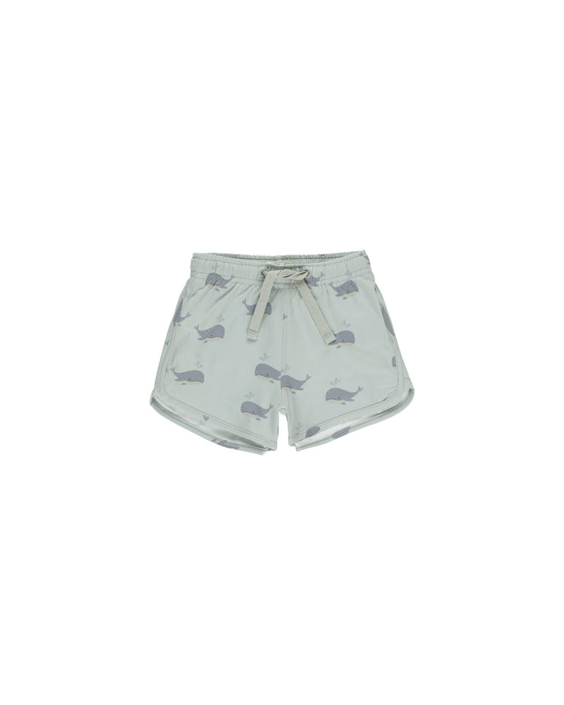 Rylee & Cru - Whales Swim Trunk